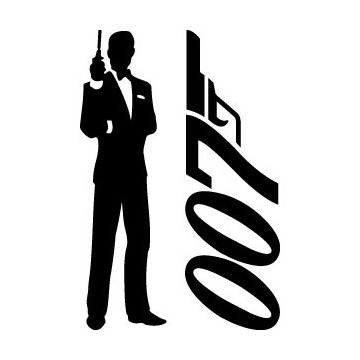 Stickers James Bond 007