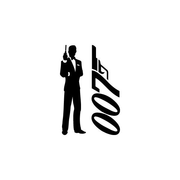 Stickers James Bond 007