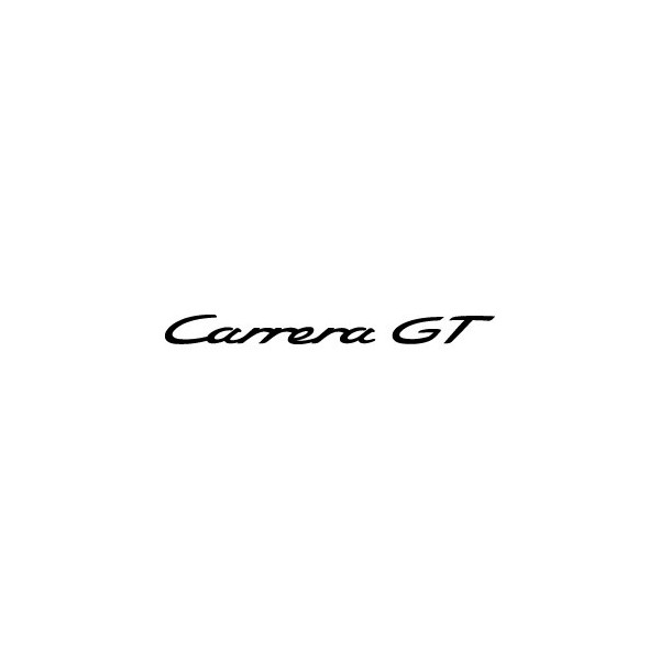 Stickers Porsche Carrera GT