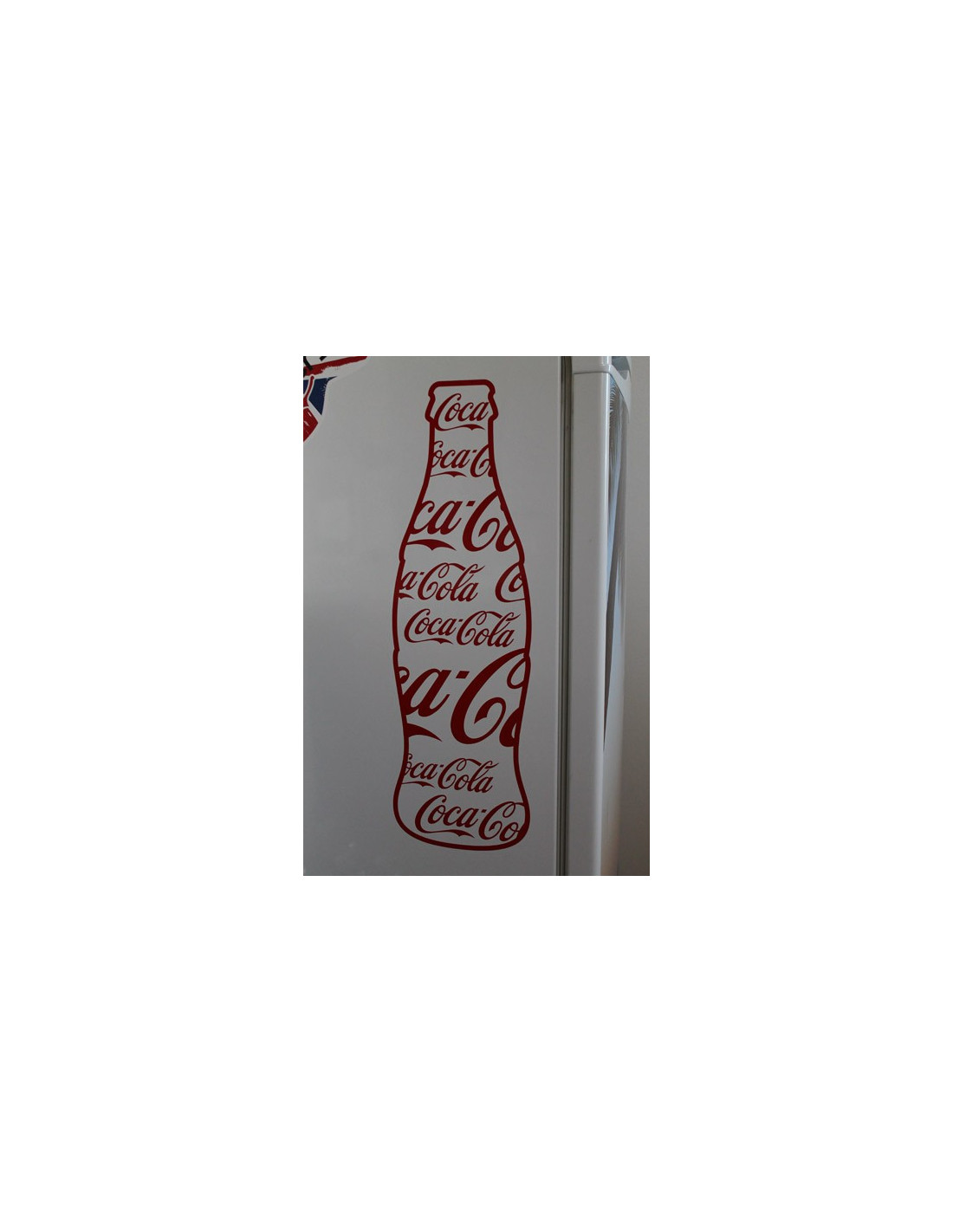 Autocollant Coca Cola Blanc - 15x5 Cm, Oracal 551, 10 Couleurs Au Choix