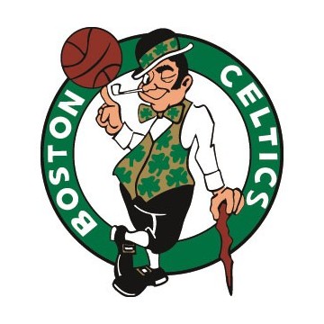 Stickers représentant le logo de l'équipe de NBA : Boston Celtics