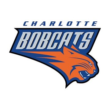 Stickers représentant le logo de l'équipe de NBA : Charlotte Bobcats