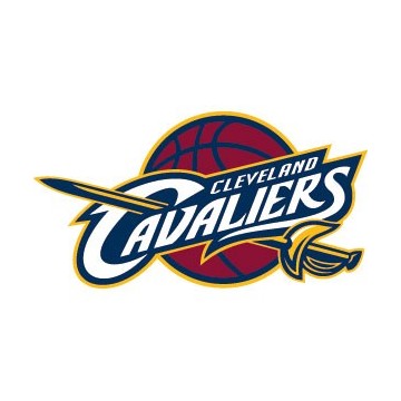 Stickers représentant le logo de l'équipe de NBA : Cleveland Cavaliers