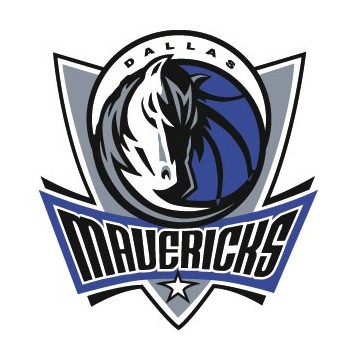 Stickers représentant le logo de l'équipe de NBA : Dallas Mavericks