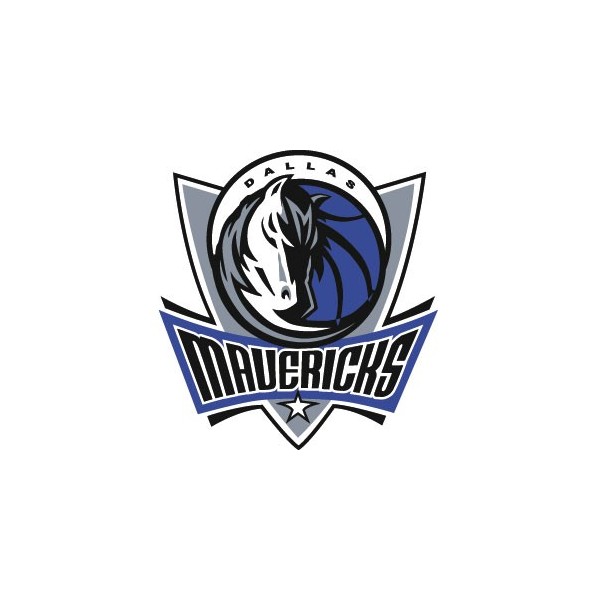 Stickers représentant le logo de l'équipe de NBA : Dallas Mavericks