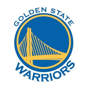 Stickers représentant le logo de l'équipe de NBA : Golden State Warriors