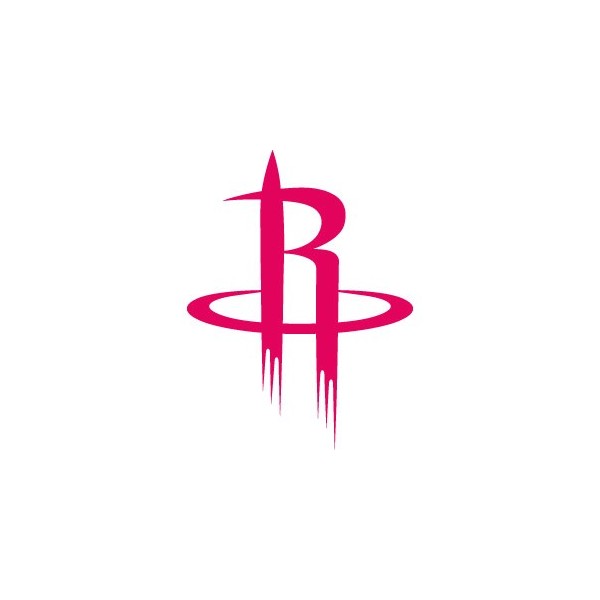Stickers représentant le logo de l'équipe de NBA : Houston Rockets