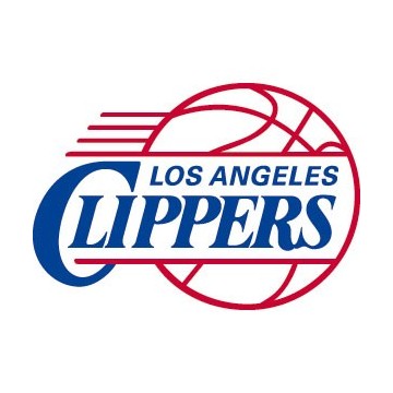 Stickers représentant le logo de l'équipe de NBA : Los Angeles Clippers