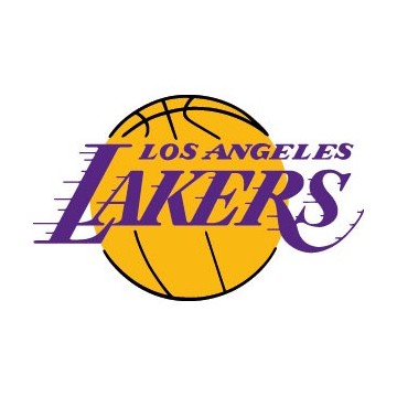 stickers autocollant decals de l'équipe de NBA les Los Angeles Lakers