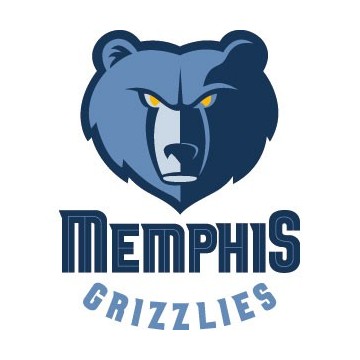 Stickers représentant le logo de l'équipe de NBA : Memphis Grizzlies