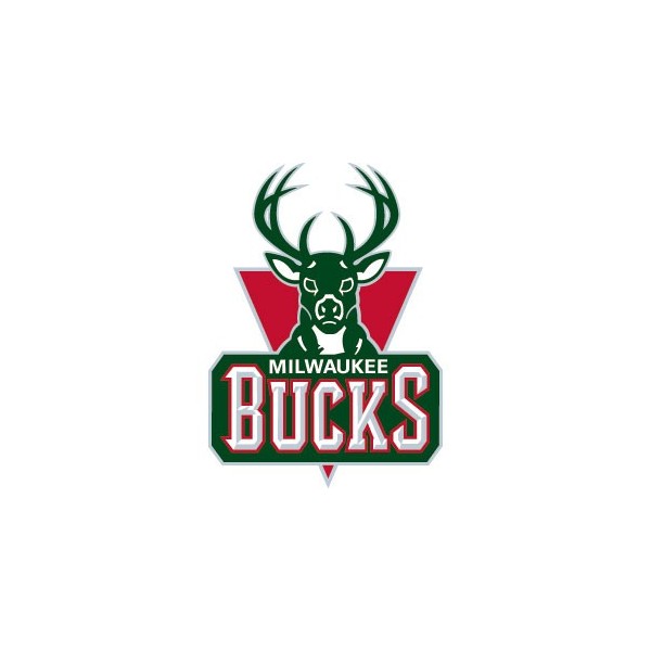 Stickers représentant le logo de l'équipe de NBA : Milwaukee Bucks