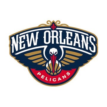 Stickers représentant le logo de l'équipe de NBA : New Orleans Pelicans