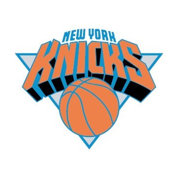 Stickers représentant le logo de l'équipe de NBA : New York Knicks