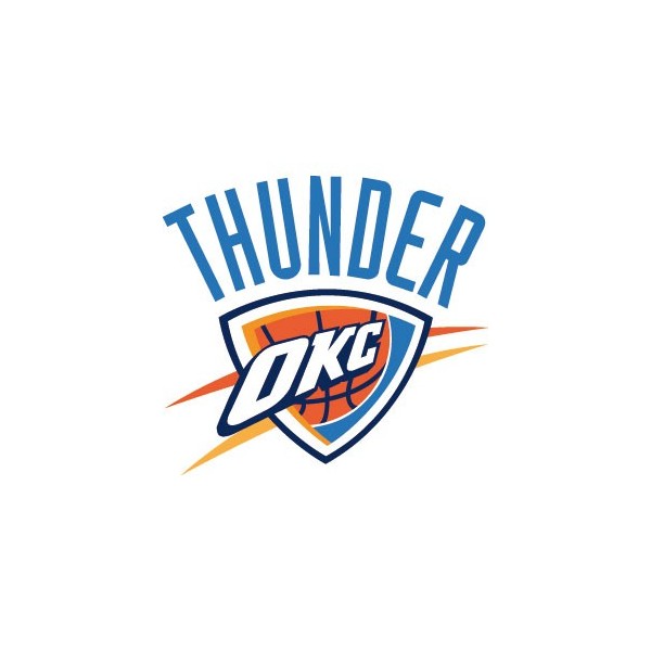 Stickers représentant le logo de l'équipe de NBA : Oklahoma City Thunder