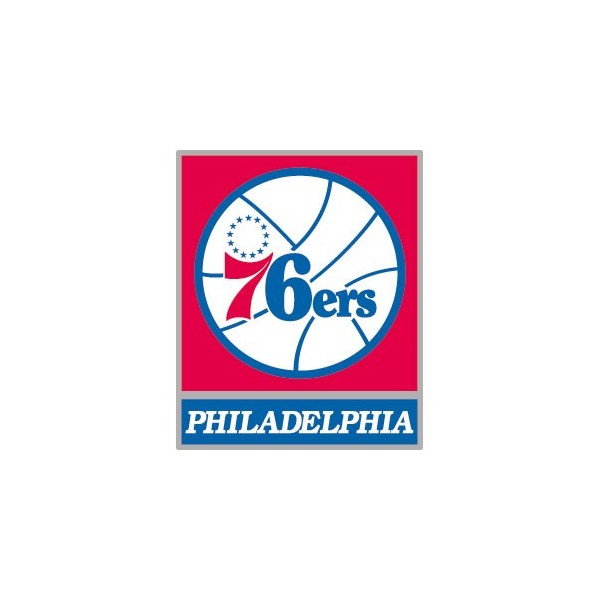Stickers représentant le logo de l'équipe de NBA : Philadelphia 76ers