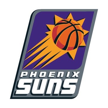 Stickers représentant le logo de l'équipe de NBA : Phoenix Suns