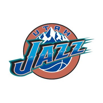 Stickers représentant le logo de l'équipe de NBA : Utah Jazz