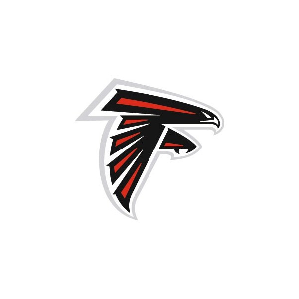Stickers représentant le logo de l'équipe de NFL : Atlanta Falcons