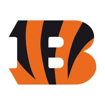 Stickers représentant le logo de l'équipe de NFL : Cincinnati Bengals