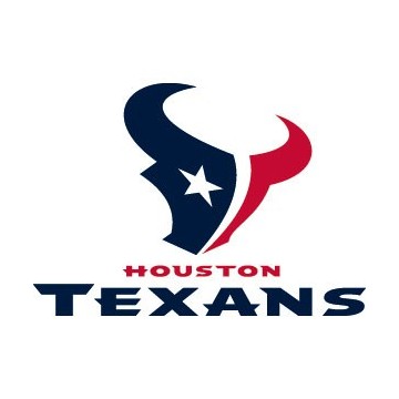 Stickers représentant le logo de l'équipe de NFL : Houston Texans