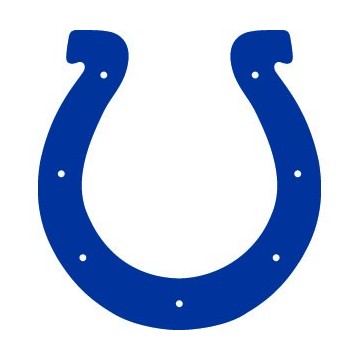 Stickers représentant le logo de l'équipe de NFL : Indianapolis Colts