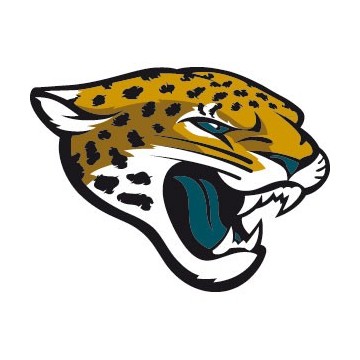 Stickers représentant le logo de l'équipe de NFL : Jacksonville Jaguars