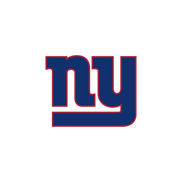 Stickers représentant le logo de l'équipe de NFL : New York Giants