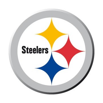 Stickers représentant le logo de l'équipe de NFL : Pittsburghs Steelers