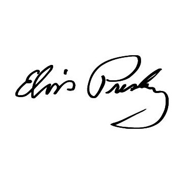 Signature Elvis Presley