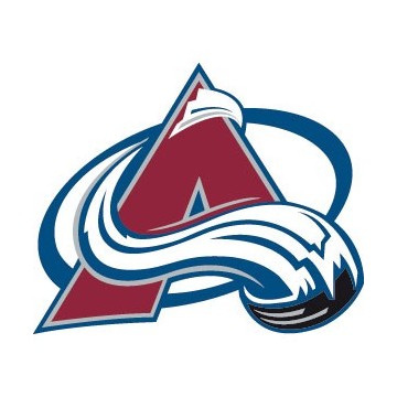 Stickers représentant le logo de l'équipe de NHL : Colorado Avalanche
