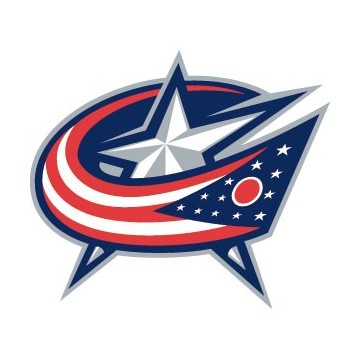 Stickers représentant le logo de l'équipe de NHL : Columbus Bluejackets