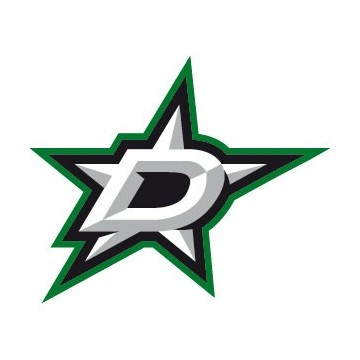 Stickers représentant le logo de l'équipe de NHL : Dallas Stars