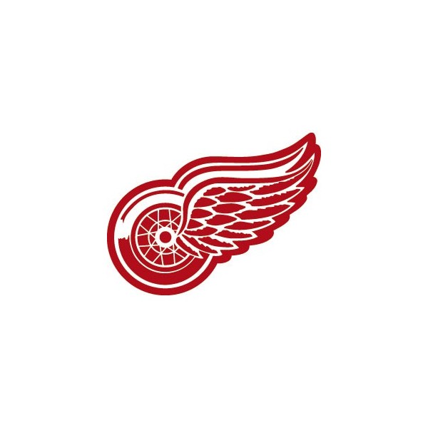 Stickers représentant le logo de l'équipe de NHL : Detroit Redwings