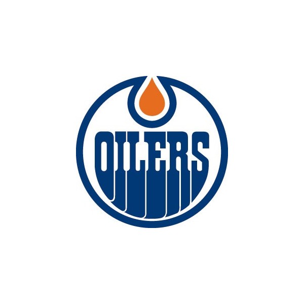 Stickers représentant le logo de l'équipe de NHL : Edmonton Oilers