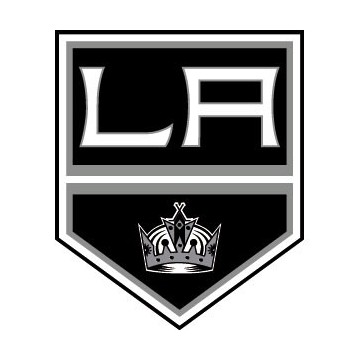 Stickers représentant le logo de l'équipe de NHL : Los Angeles Kings