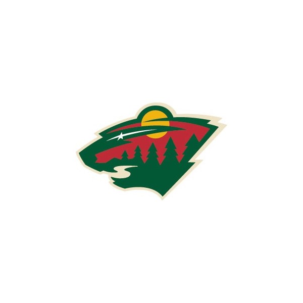 Stickers représentant le logo de l'équipe de NHL : Minnesota Wild