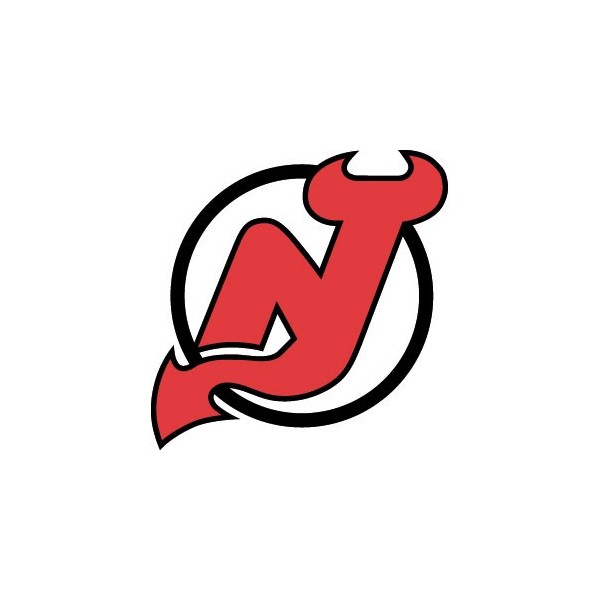 Stickers représentant le logo de l'équipe de NHL : New Jersey Devils