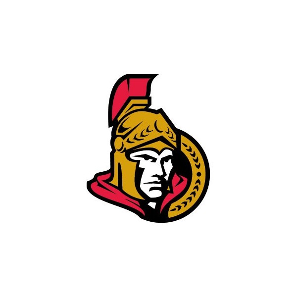 Stickers représentant le logo de l'équipe de NHL : Ottawa Senators