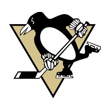 Stickers représentant le logo de l'équipe de NHL : Pittsburgh Penguins