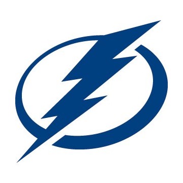 Stickers représentant le logo de l'équipe de NHL : Tampa Bay Lightning