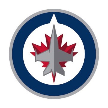 Stickers représentant le logo de l'équipe de NHL : Winnipeg Jets