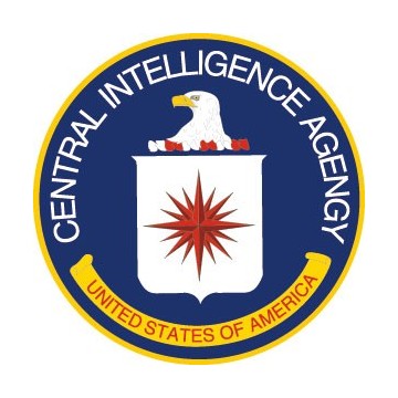 Stickers représentant le logo de la CIA : Central Intelligence Agency
