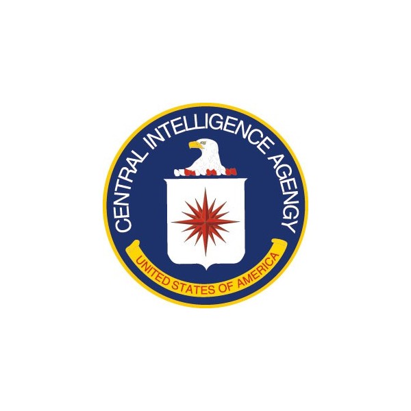 Stickers représentant le logo de la CIA : Central Intelligence Agency
