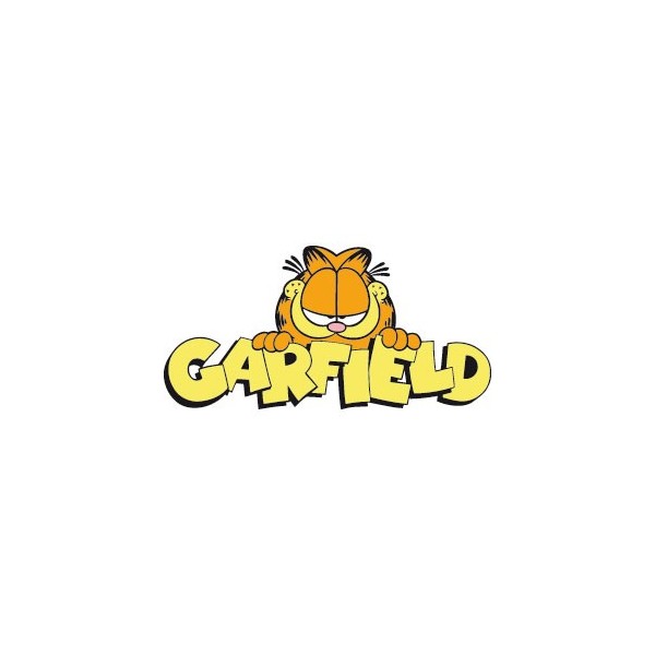 Stickers représentant le logo du chat Garfield