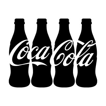 4 Coca Cola Bottles