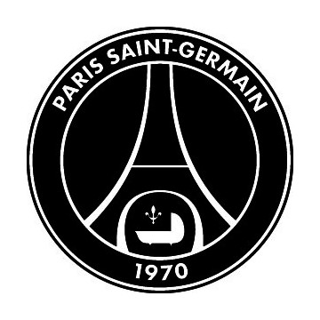 sticker autocollant logo football paris saint germain