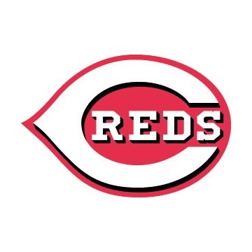 Stickers représentant le logo de l'équipe de MLB : Cincinnati Reds