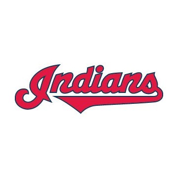 Stickers représentant le logo de l'équipe de MLB : Cleveland Indians