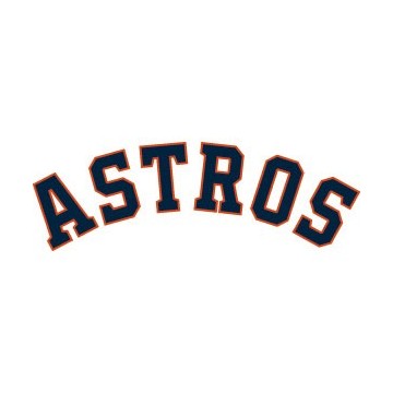 Stickers représentant le logo de l'équipe de MLB : Houston Astros