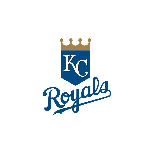 Stickers représentant le logo de l'équipe de MLB : Kansas City Royals